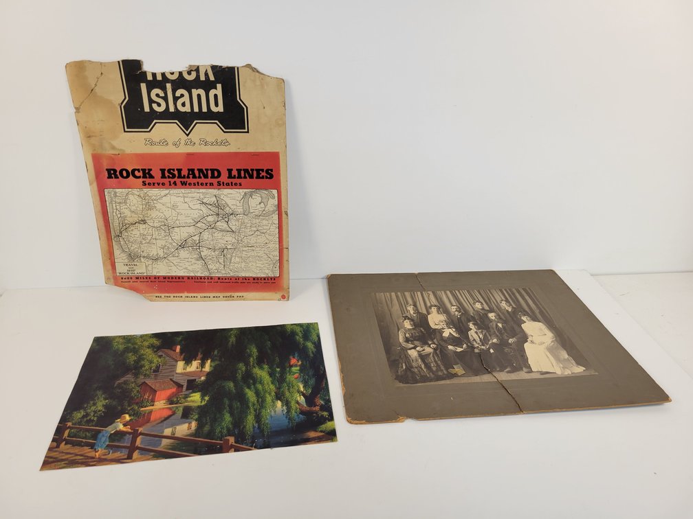 Large Antique Photograph and More