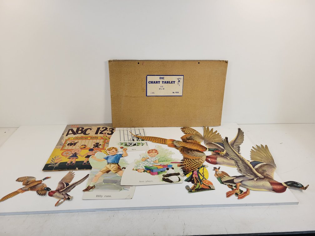 Vintage Die cut Ducks and More
