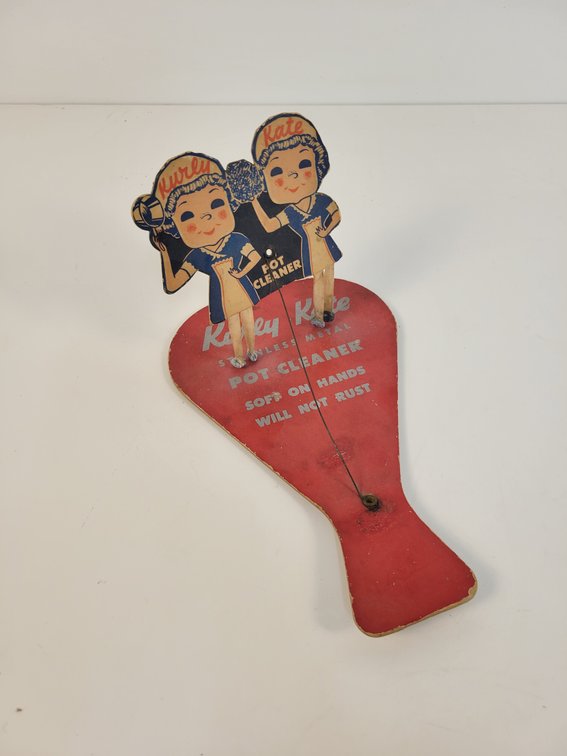 "Kurly & Kate" Pot Cleaner Dancing Advertising Piece