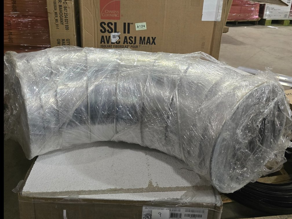 14 inch piece ductwork