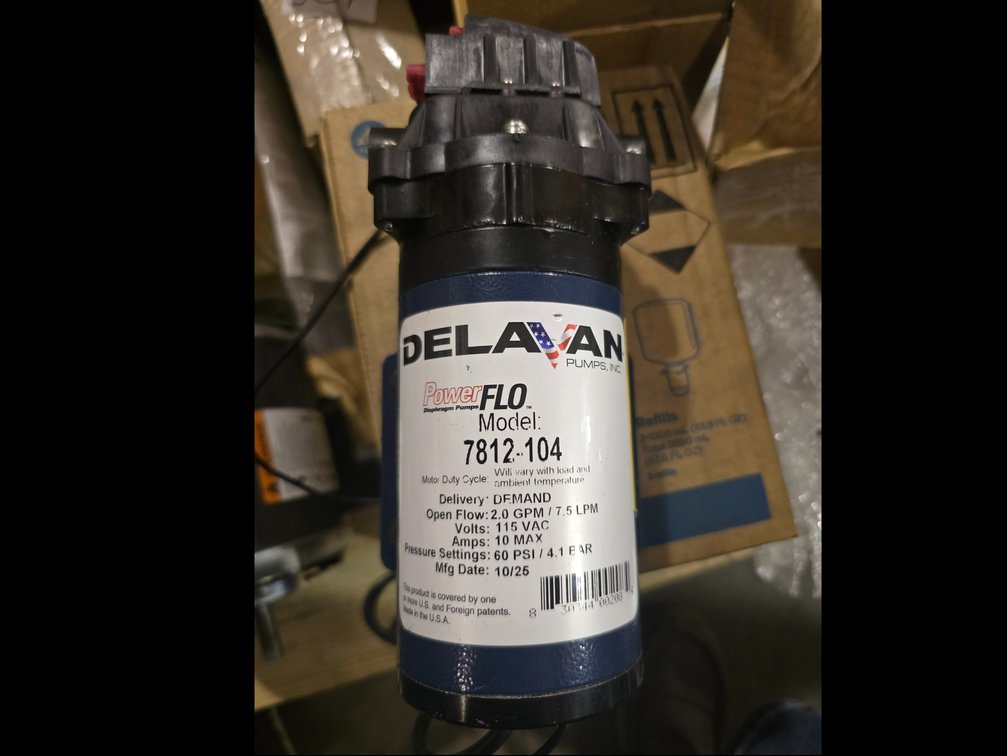 Delta power flow pump