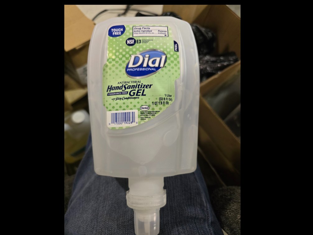 (3x)Dial liquid hand sanitizer