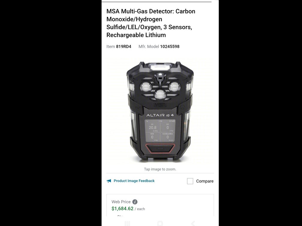 MSA Multi Gas Detector