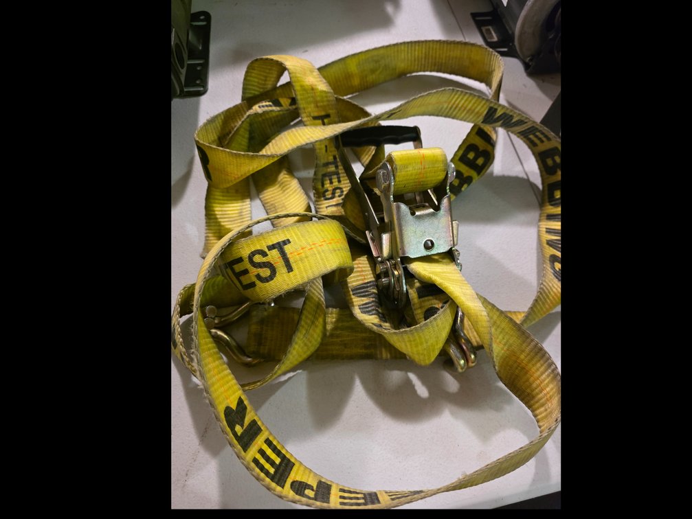 Heavy duty ratchet strap