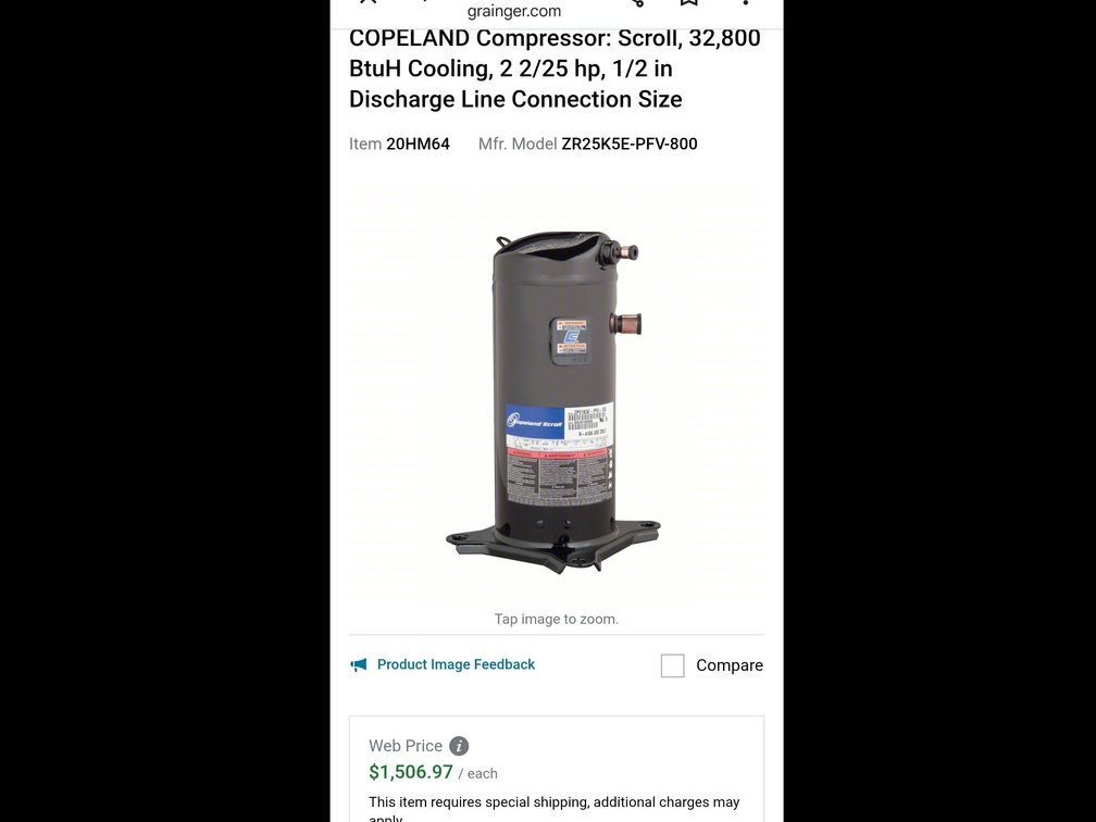 Copeland conpressor