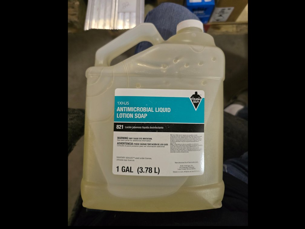 One Gallon, antimicrobial liquid lotion, soap