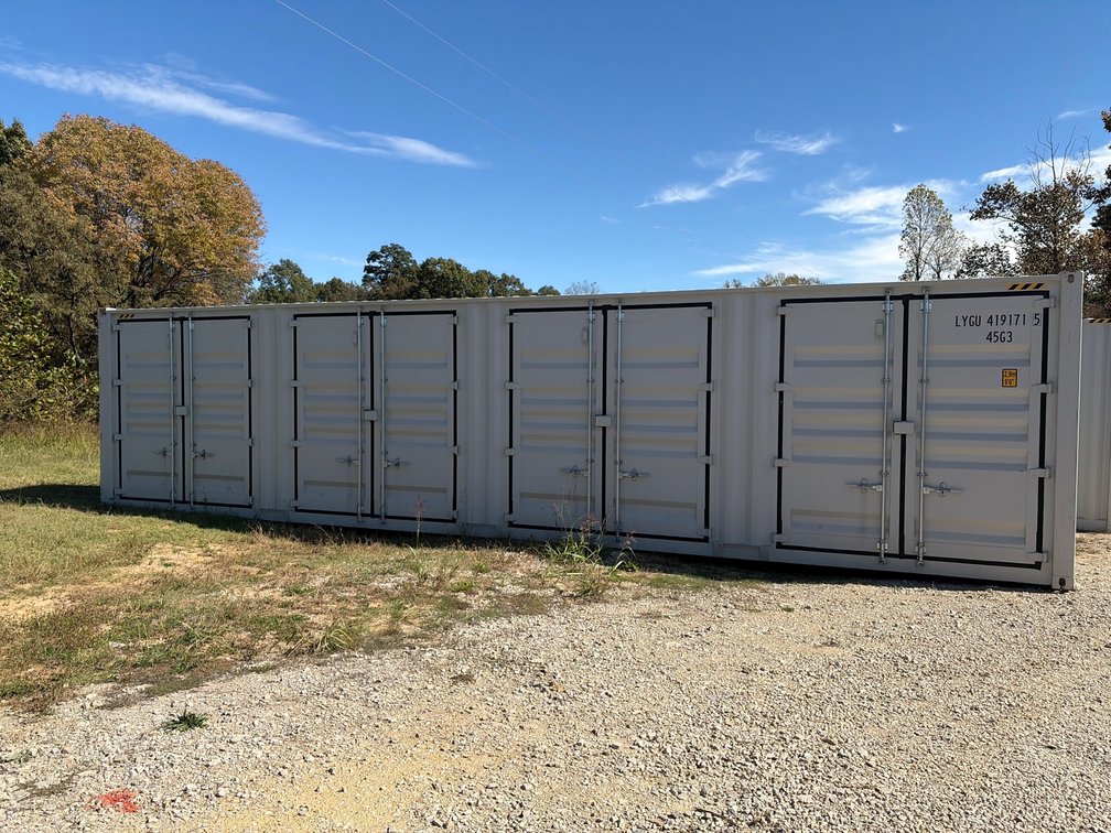 40’ 5 Door Shipping Container