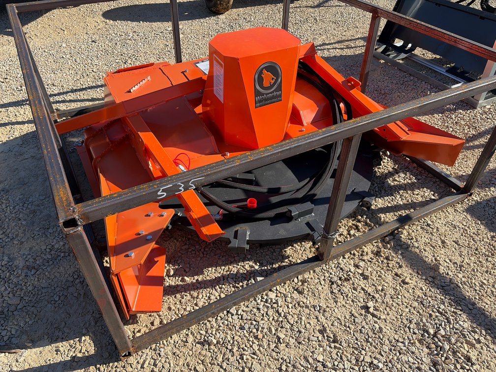 Unused Wolverine Skid Steer Disc Mulcher