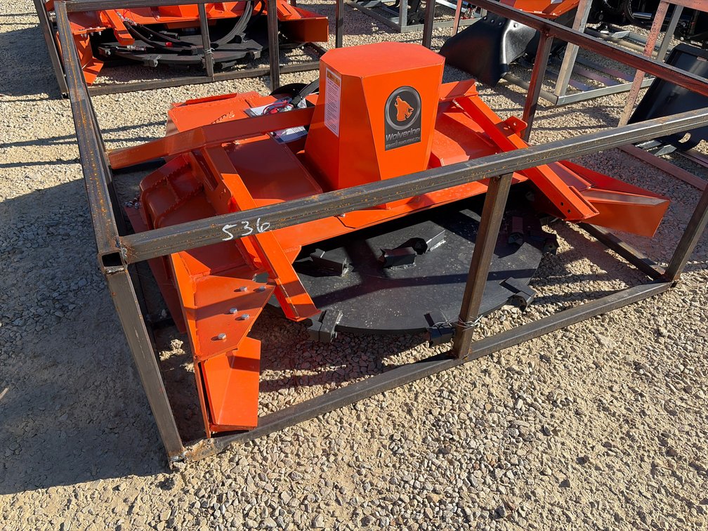 Unused Wolverine Skid Steer Disc Mulcher