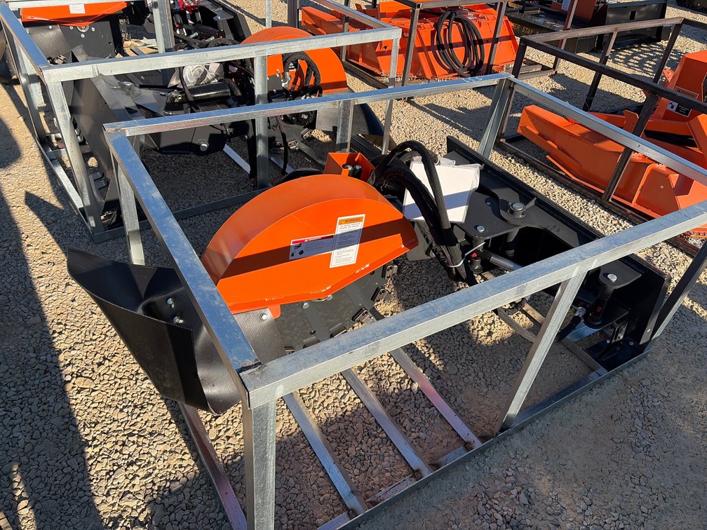 Unused Wolverine Skid Steer Stump Grinder
