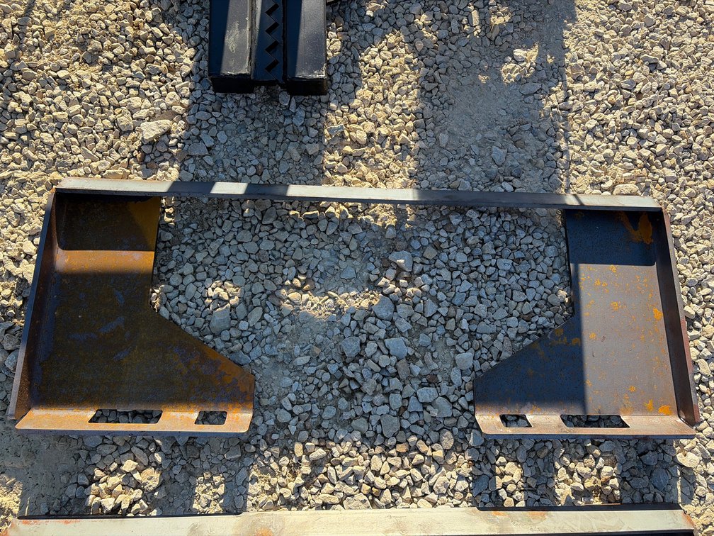 Unused Skid Steer Quick Attach Plate