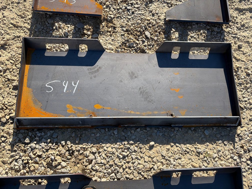 Unused Skid Steer Quick Attach Plate 1/4”