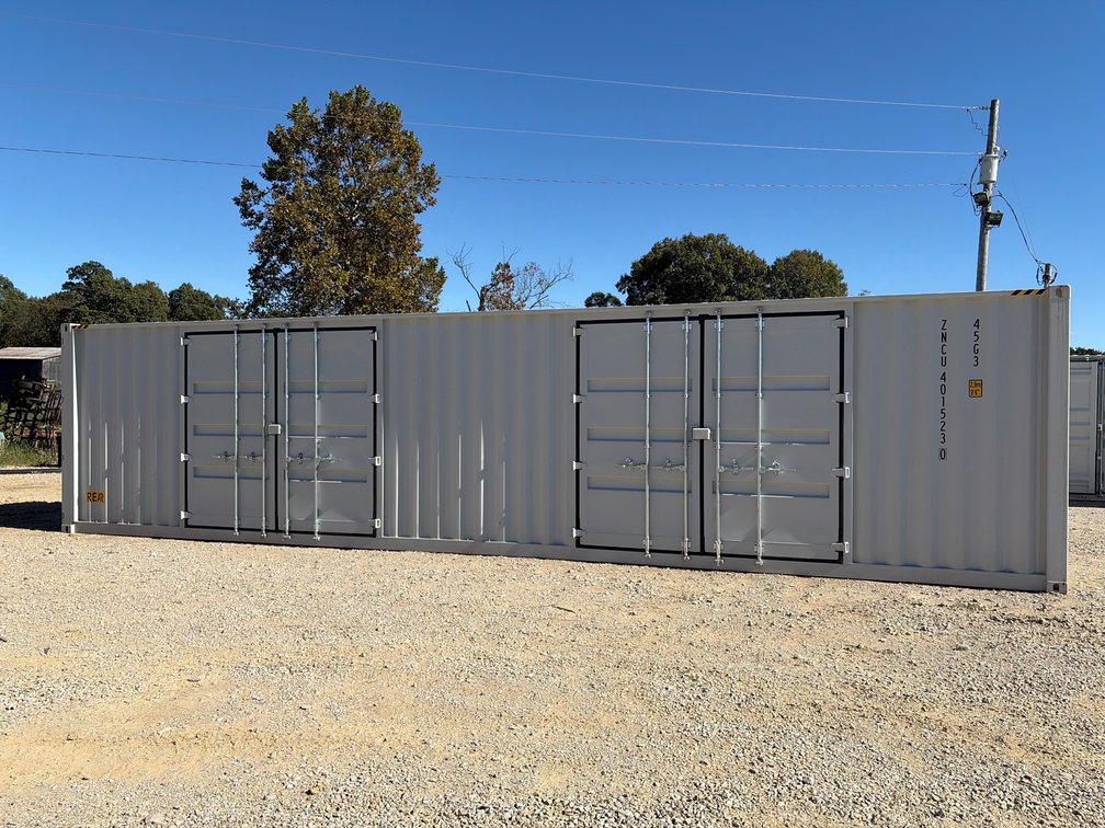 40’ 3 Door Shipping Container