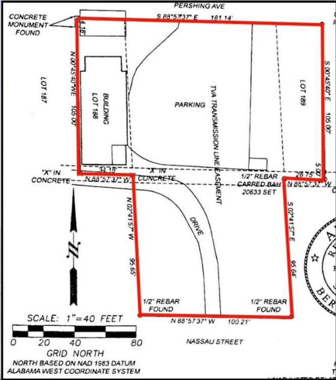 Image for Online Auction!  Former Restaurant Building & 0.60 Acre+/- in Muscle Shoals, Alabama!