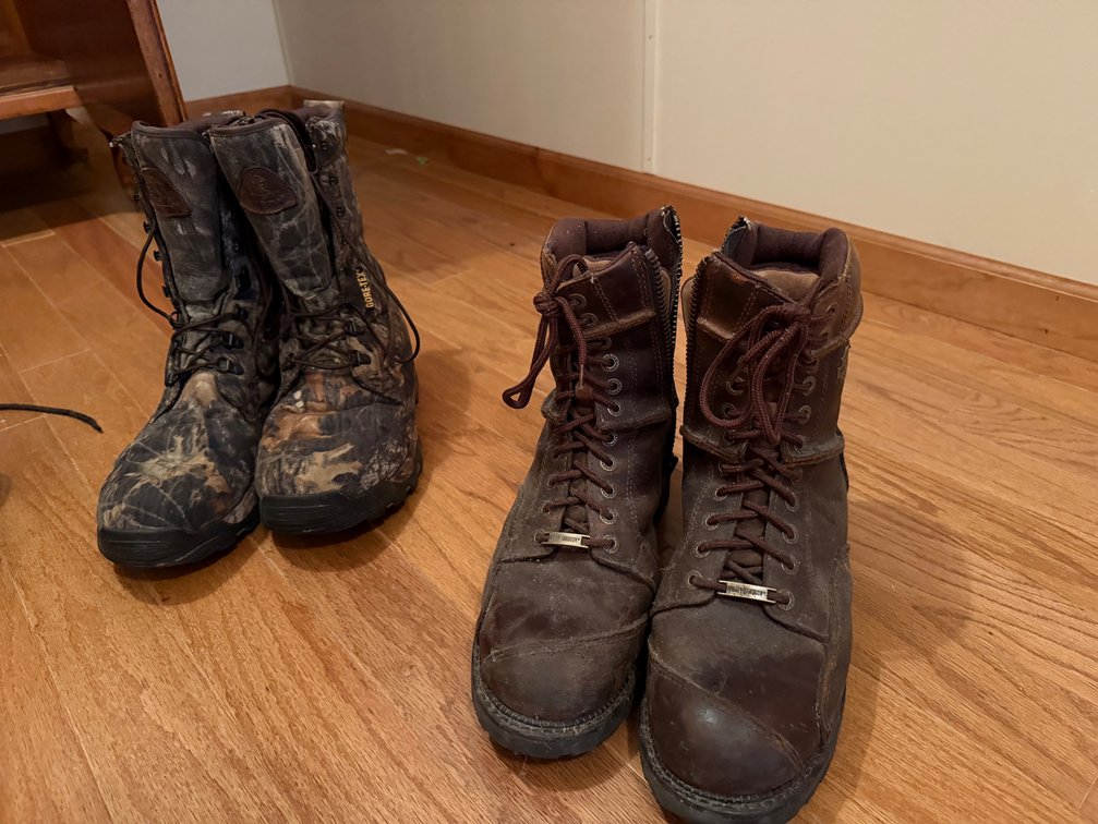 Variety of boots