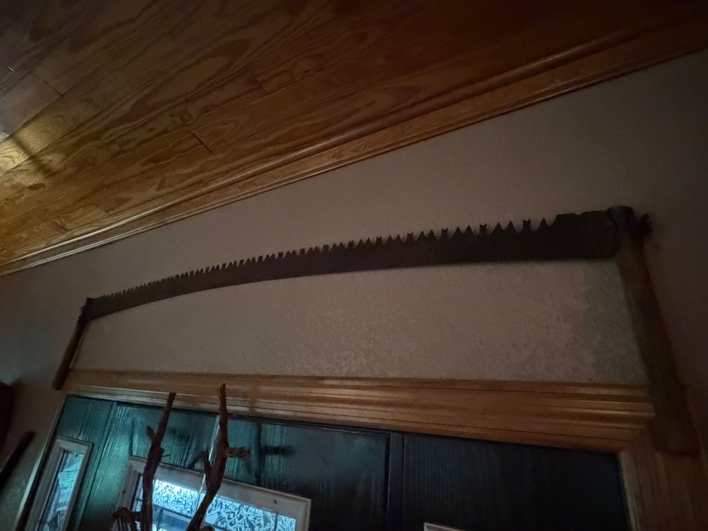 Very Large Crosscut Saw
