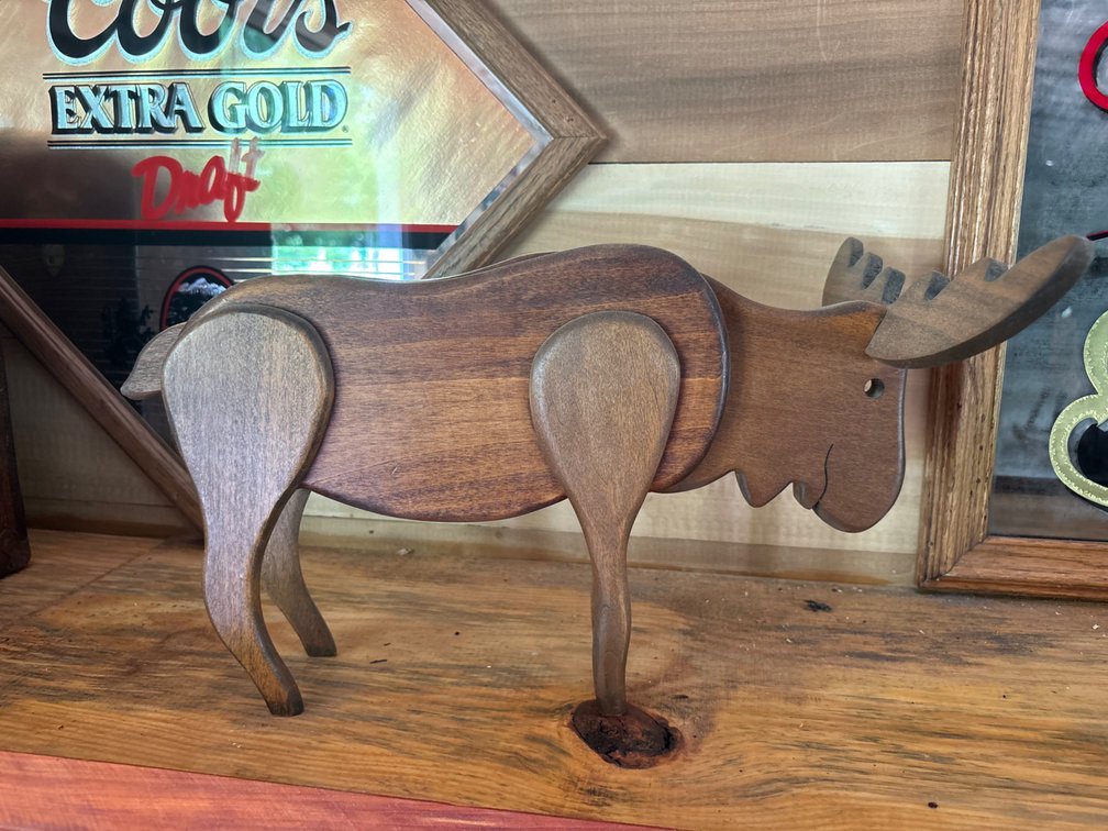 Wooden Moose