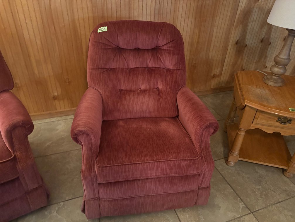 Red LaZboy Recliner (2)
