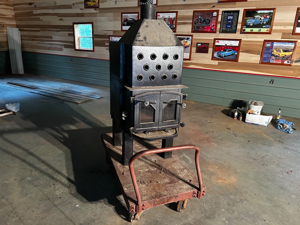 Fisher wood burning stove