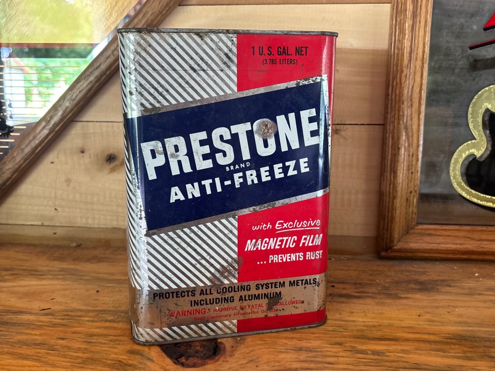 Prestone Brand Anti-Freeze Container