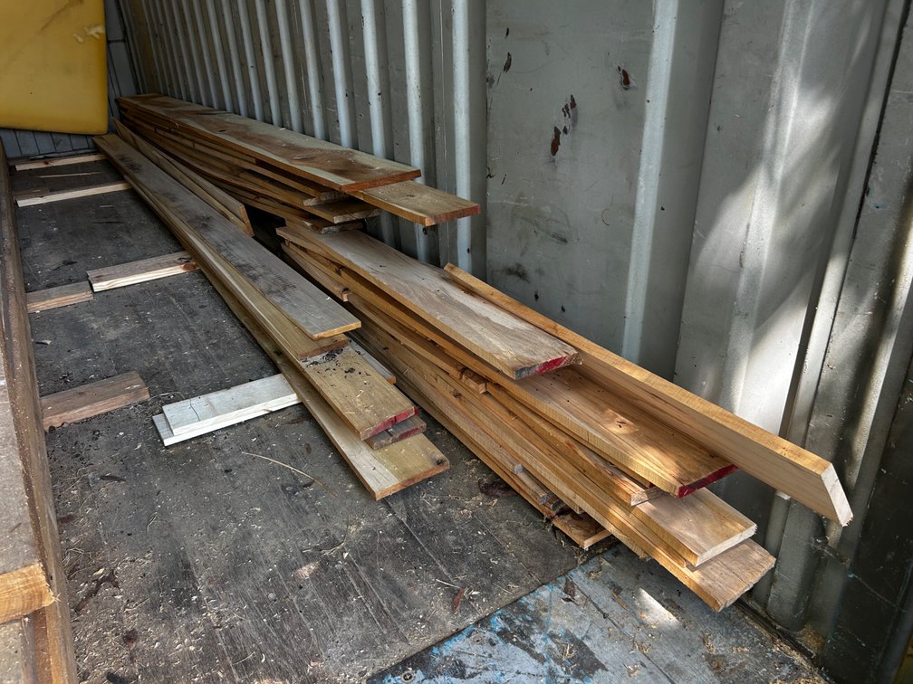 Poplar planks
