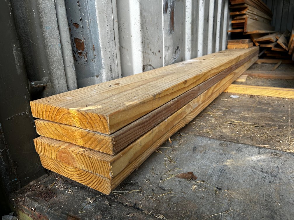 Stack of 4 2x10s