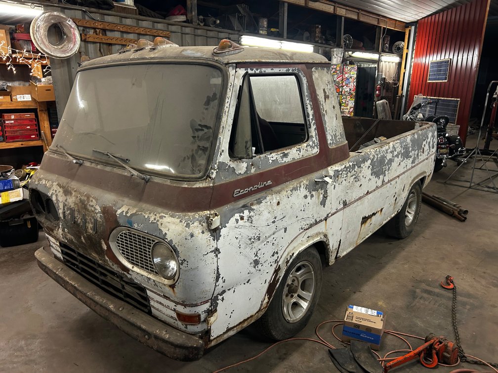 1960s Vintage Ford Econoline truck