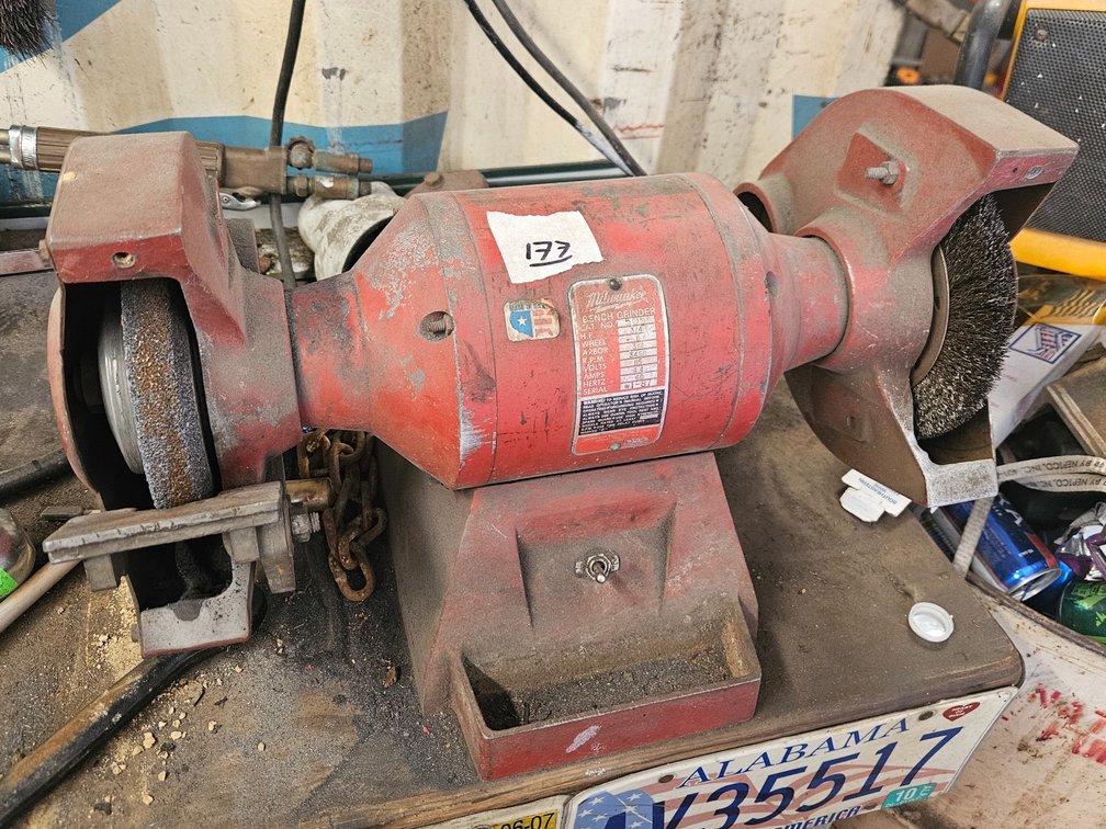 Milwaukee bench grinder