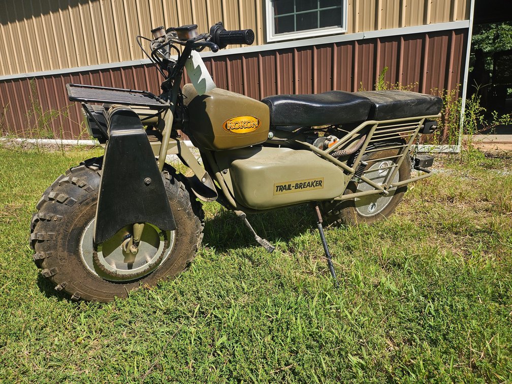 Rokon Trail-Breaker Two wheel drive motorcycle Bike