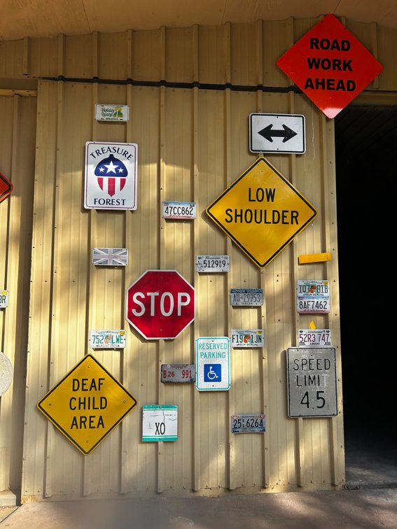 Signs and tags