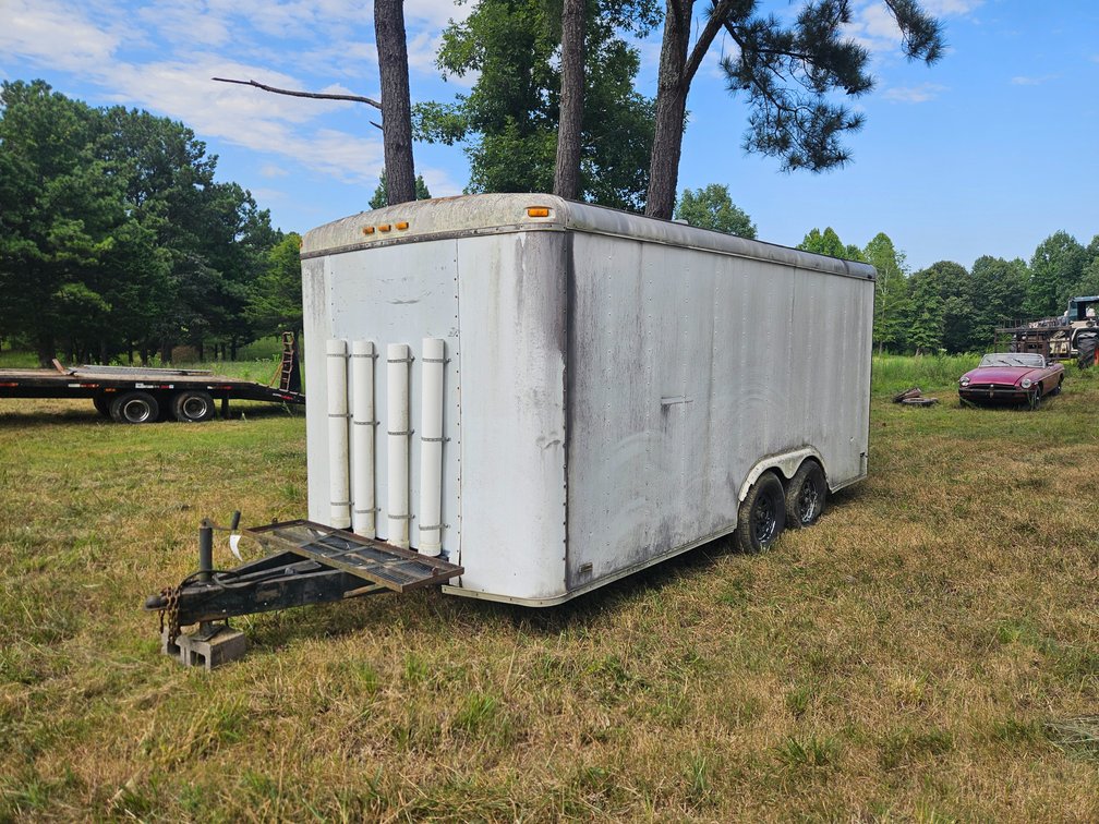 16ft enclosed utility trailer