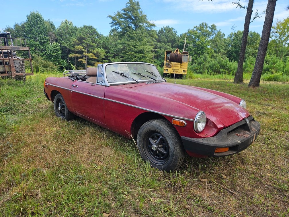 1980 MG MGB 2 door convertible