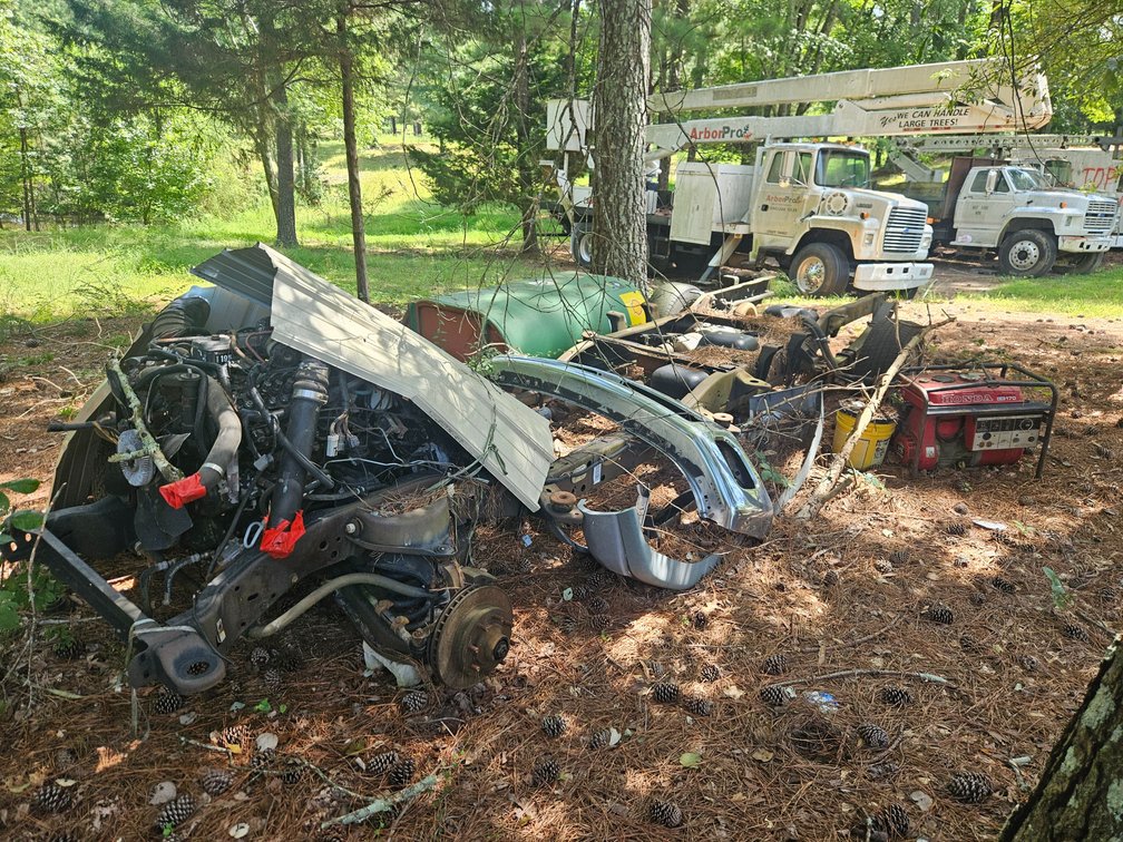Cummins motor, automatic transmission, dodge frameMisc items