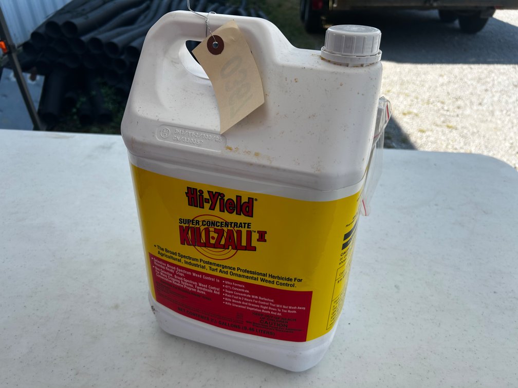 2 1/2 gallon bottle of KillZall II herbicide concentrate