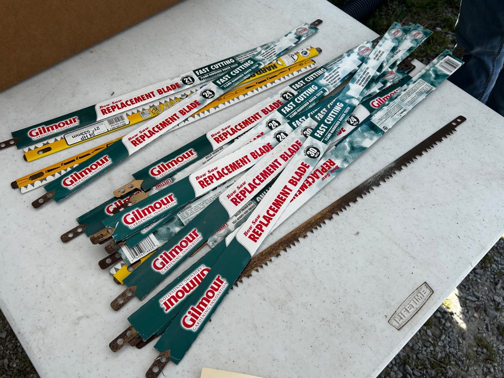 Gilmour bow saw replacement blades