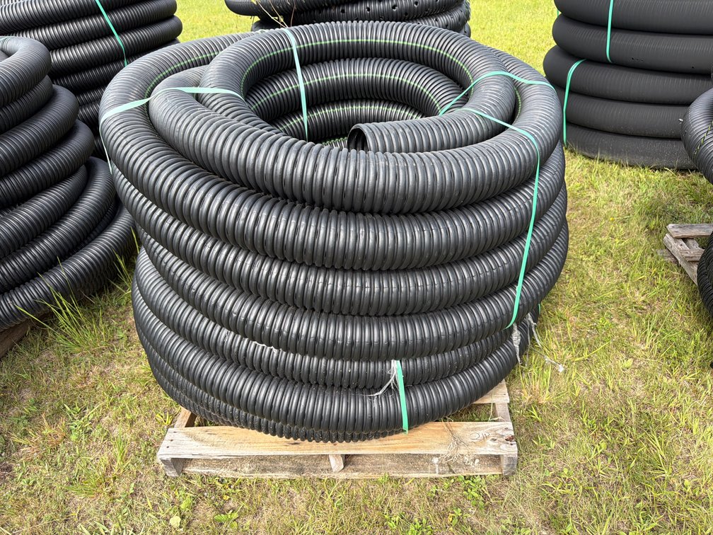 4” slotted drain pipe