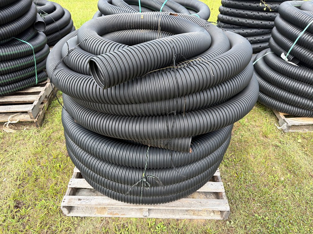 4” solid drain pipe