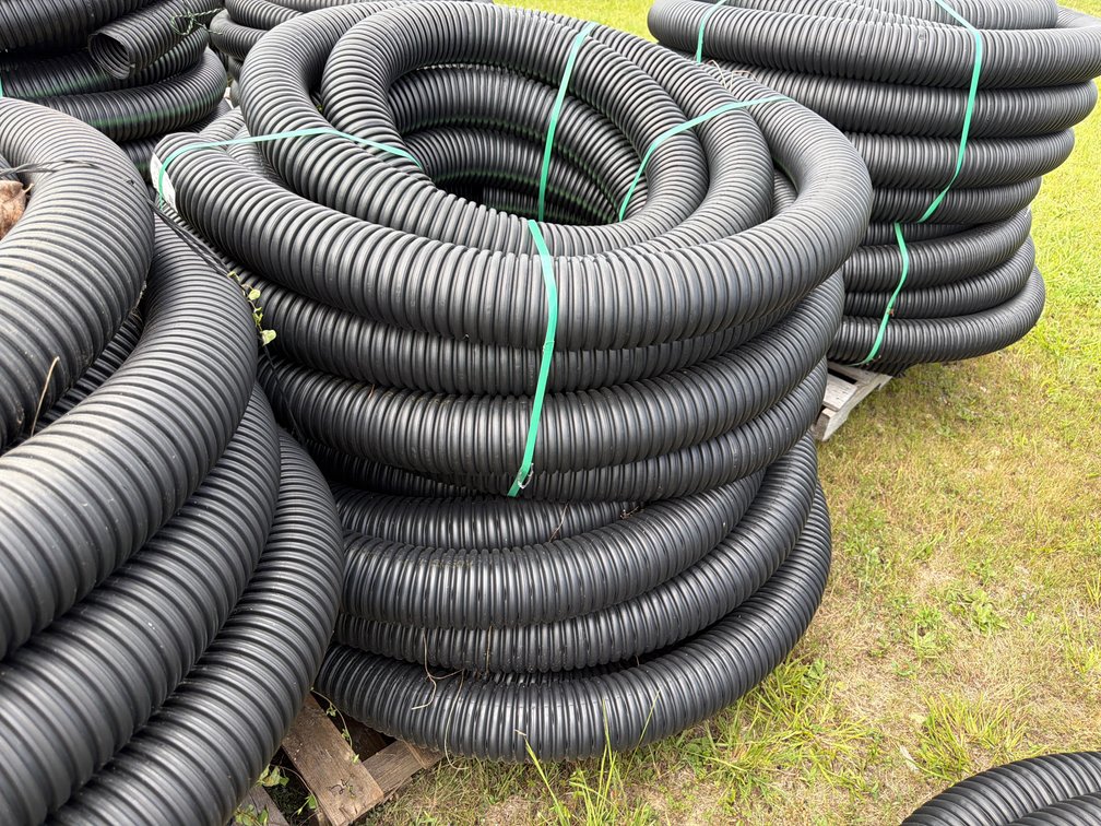 4” solid drain pipe