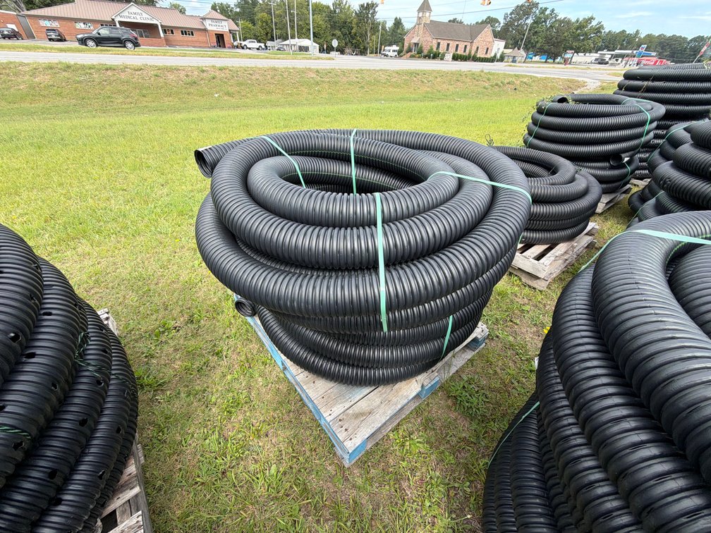 4” drain pipe slotted
