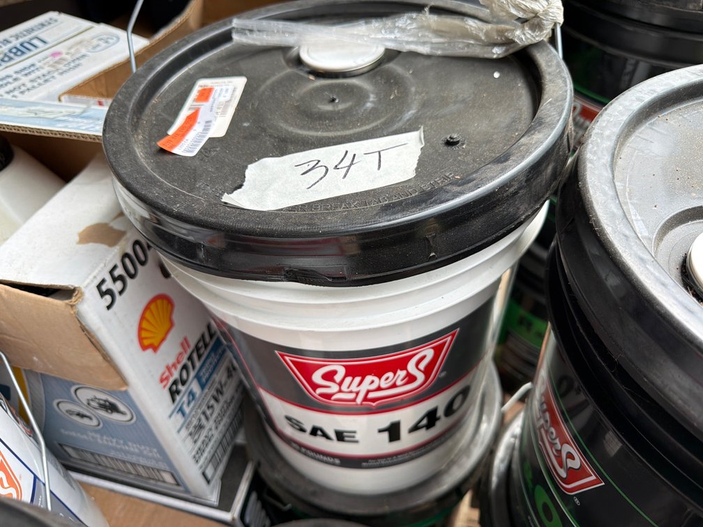 5 gallons oil