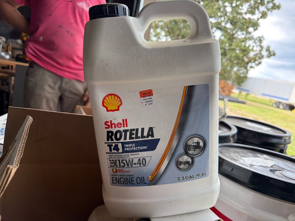 5 gallons Rotella