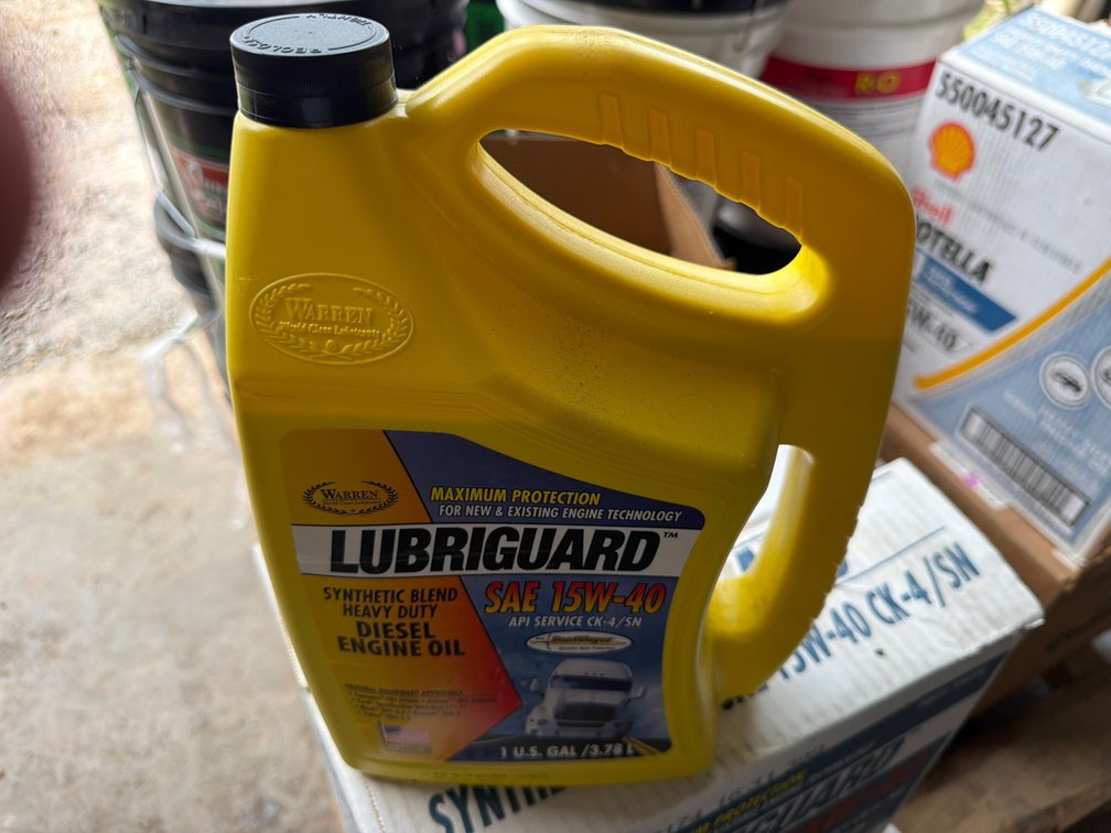9 gallons Lubriguard