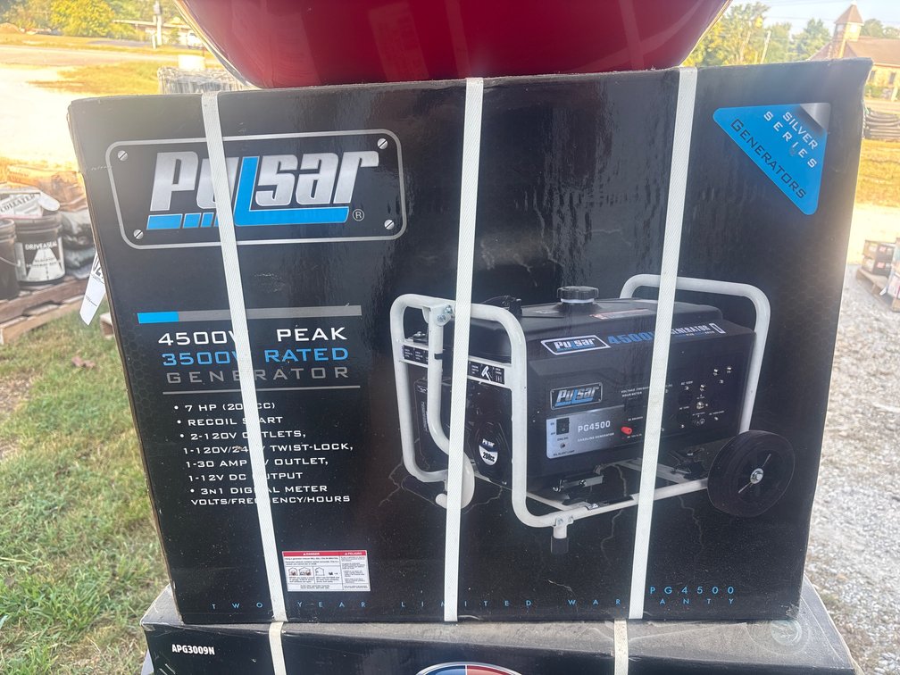 Pulsar 4500W Peak 3500W Rated Generator