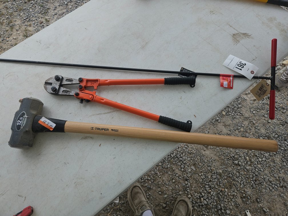 Cutters, hammer, & valve tool