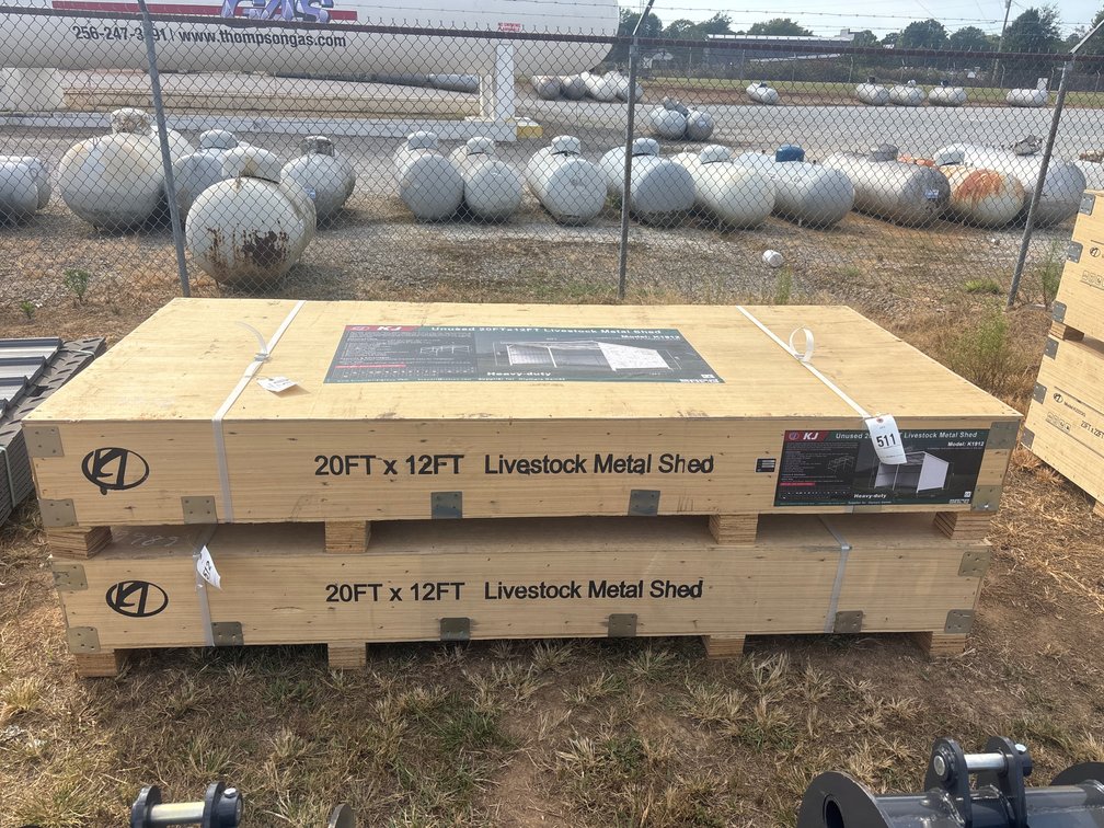 (1) 20’x12’ Livestock Shed Kit