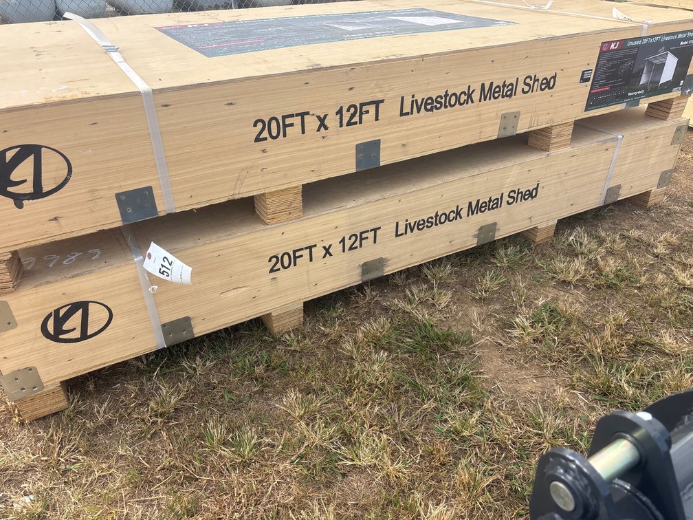 (1) 20’x12’ Livestock Shed Kit