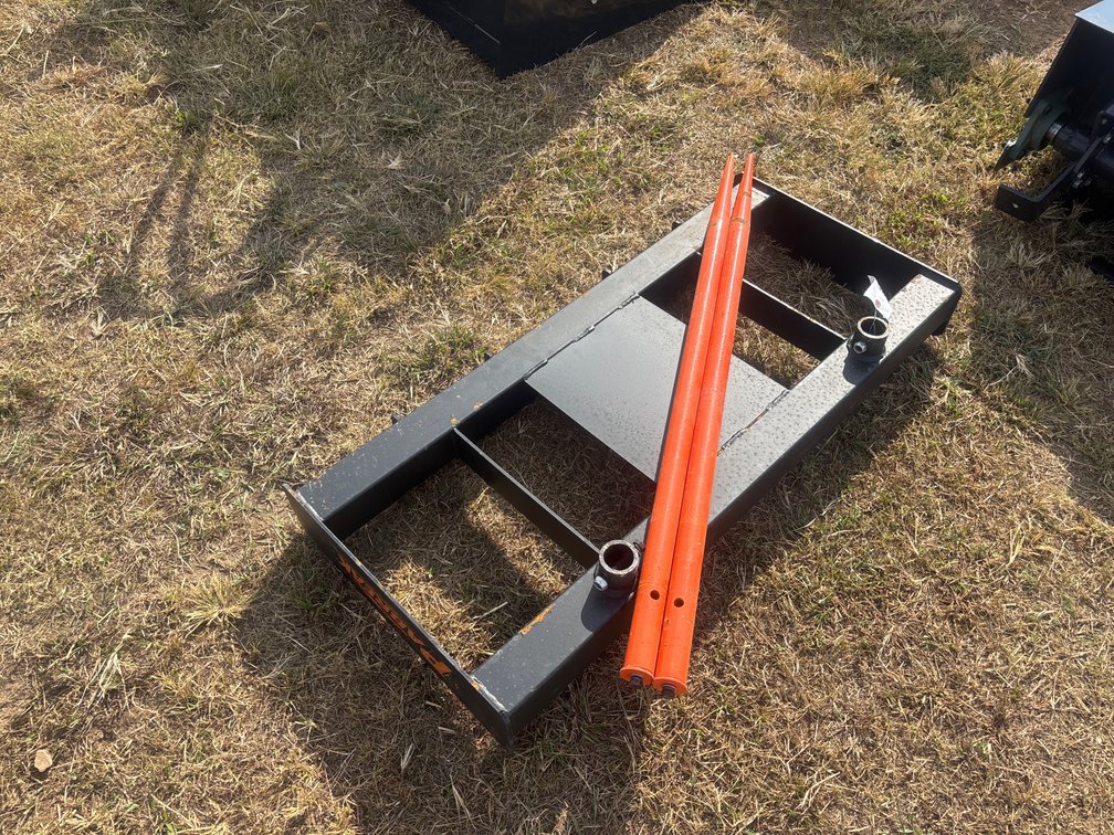 Skid Steer Two Prong Hay Spear
