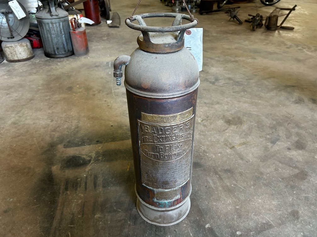 Vintage Badger’s fire extinguisher