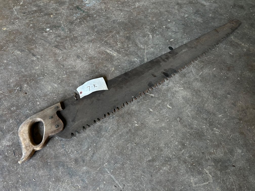 Antique handsaw