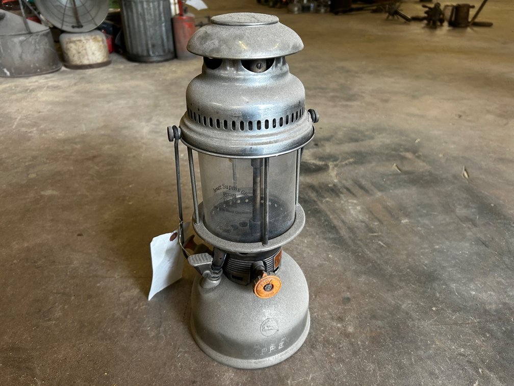 Vintage Aida Express gas lamp